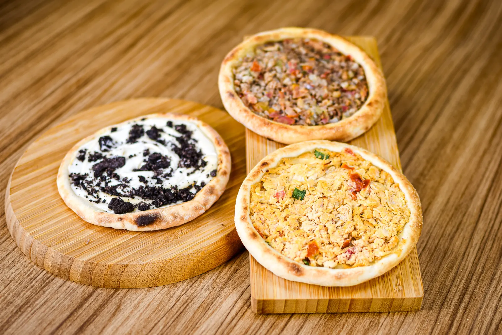 Esfihas de Oreo e frango