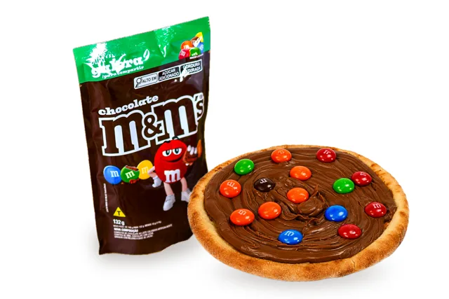 Esfiha de M&M's